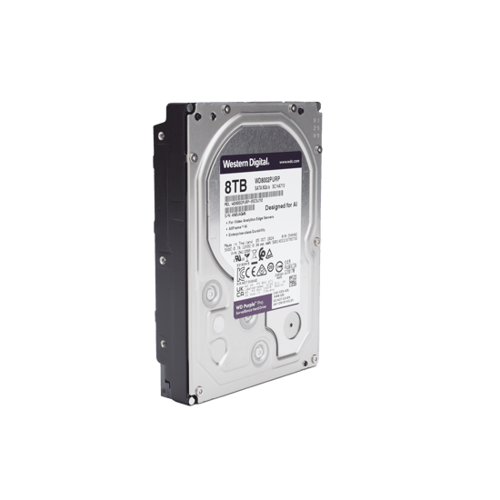 Disco duro WD de 8TB / 7200RPM / Optimizado para soluciones de video i