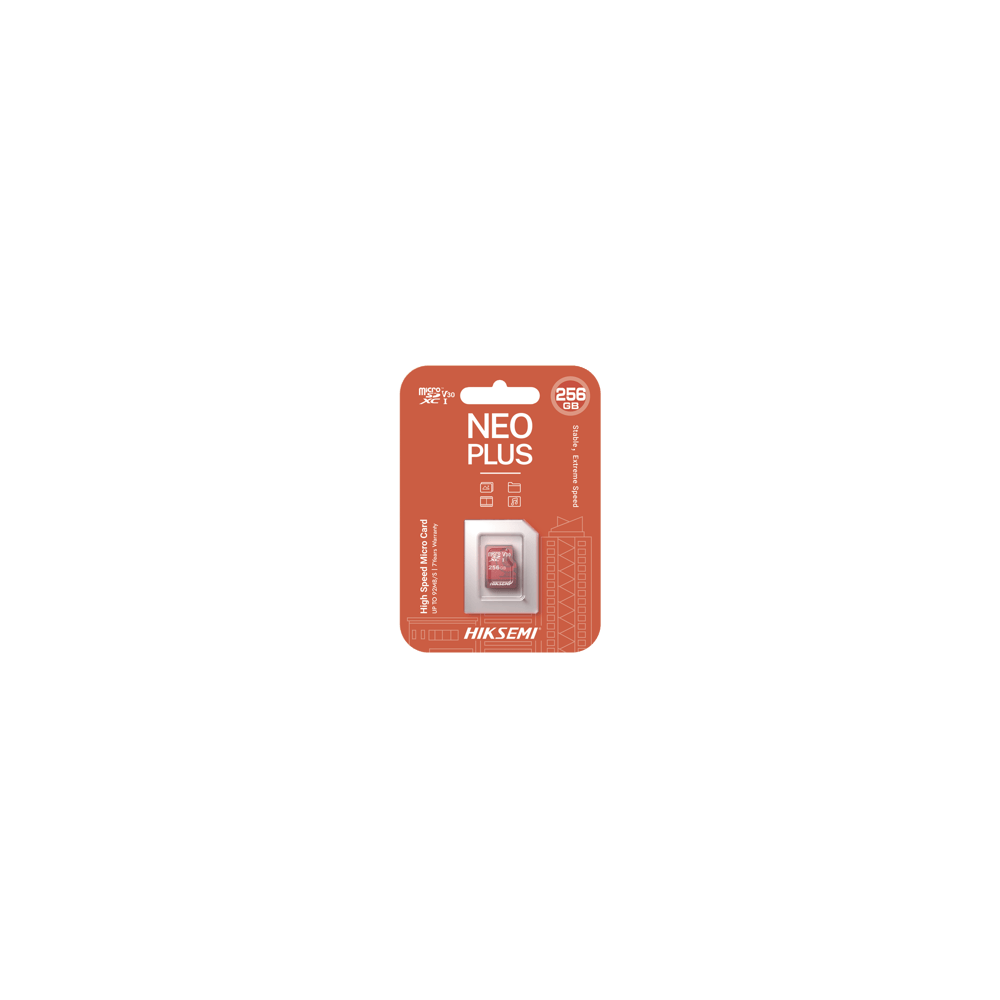 Memoria microSD / Clase 10 de 256 GB / Especializada Para Videovigilan
