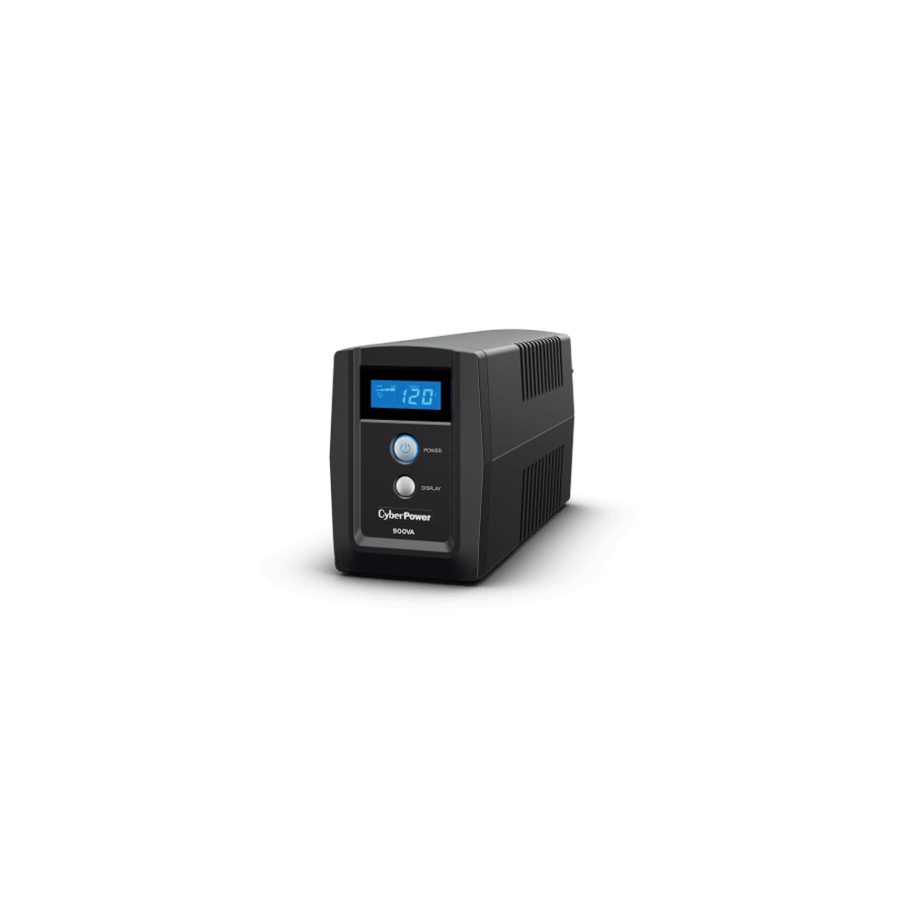 NO BREAK CYBERPOWER OM900ATLCD 900VA / 420W, INTERACTIVO, TORRE, 6 NEM