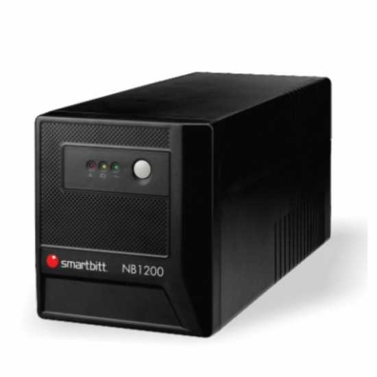 NO-BREAK INTERACTIVO SMARTBITT SBNB1200 1200VA/600W, CLAVIJA NEMA 5-15