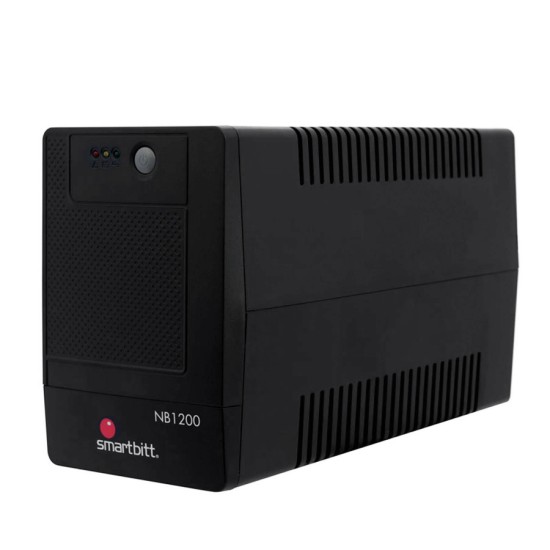 NO-BREAK INTERACTIVO SMARTBITT SBNB1200 1200VA/600W, CLAVIJA NEMA 5-15