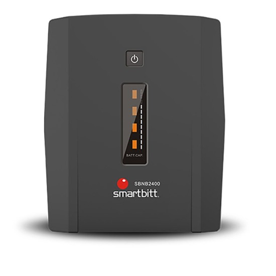 NO-BREAK INTERACTIVO SMARTBITT SBNB2400 2400VA/1200W, CLAVIJA NEMA 5-1