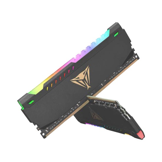 MEM DDR4 PATRIOT VIPER STEEL RGB 16GB(2X8GB)3600MHzCL20 PVSR416G360C0K