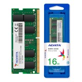 MEMORIA ADATA SODIMM DDR4 16GB PC4-21300 2666MHZ CL19 260PIN 1.2V LAPT
