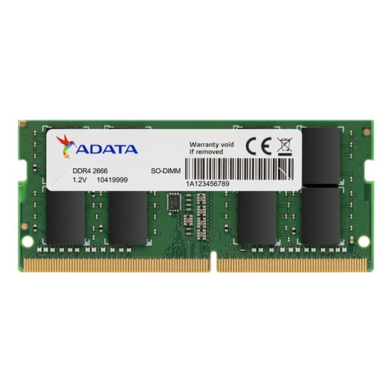 MEMORIA ADATA SODIMM DDR4 16GB PC4-21300 2666MHZ CL19 260PIN 1.2V LAPT
