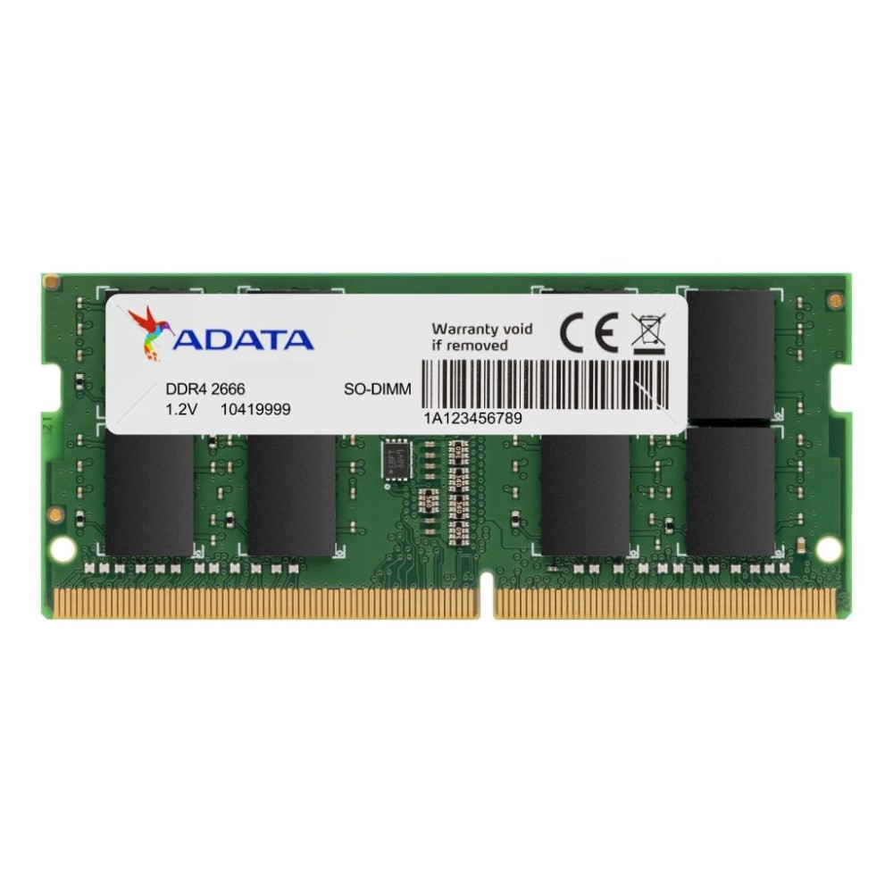 MEMORIA ADATA SODIMM DDR4 16GB PC4-21300 2666MHZ CL19 260PIN 1.2V LAPT